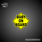Baby on Board Sticker